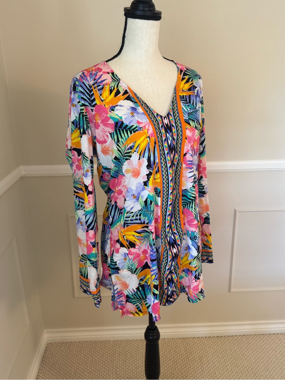 La Blanca tunic coverup